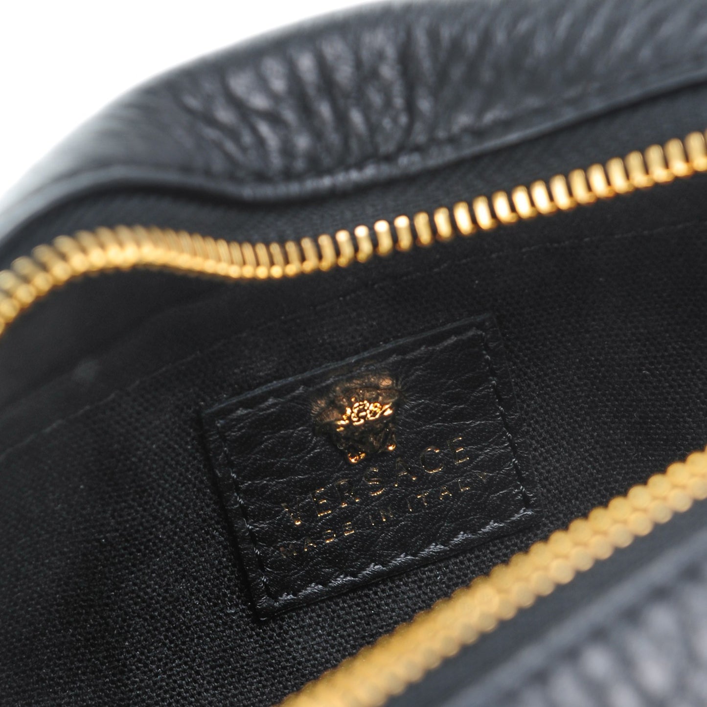 Calfskin Palazzo Camera Bag Black
