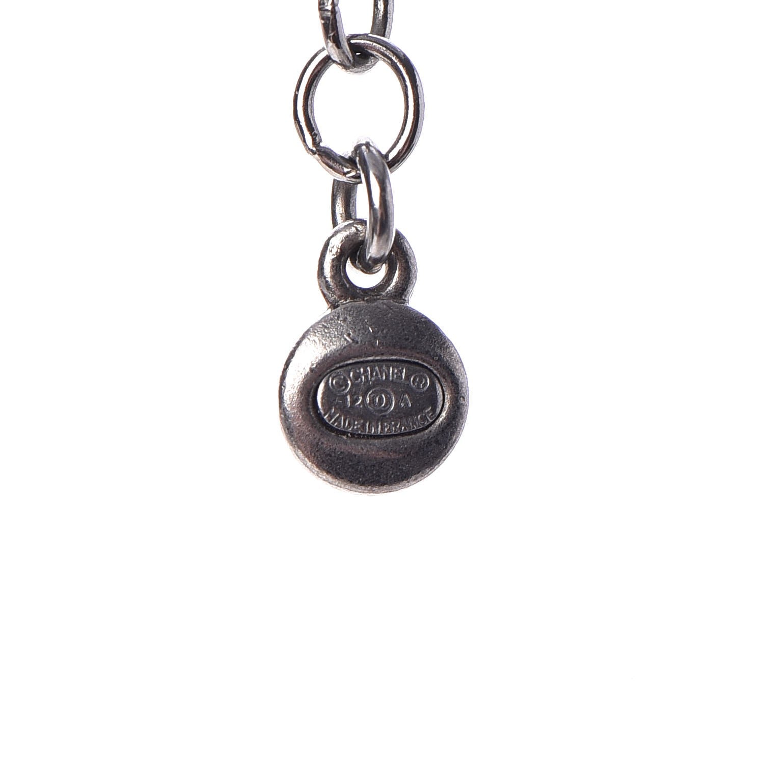 Chanel Pearl CC Multistrand Necklace Ruthenium 6 of 7
