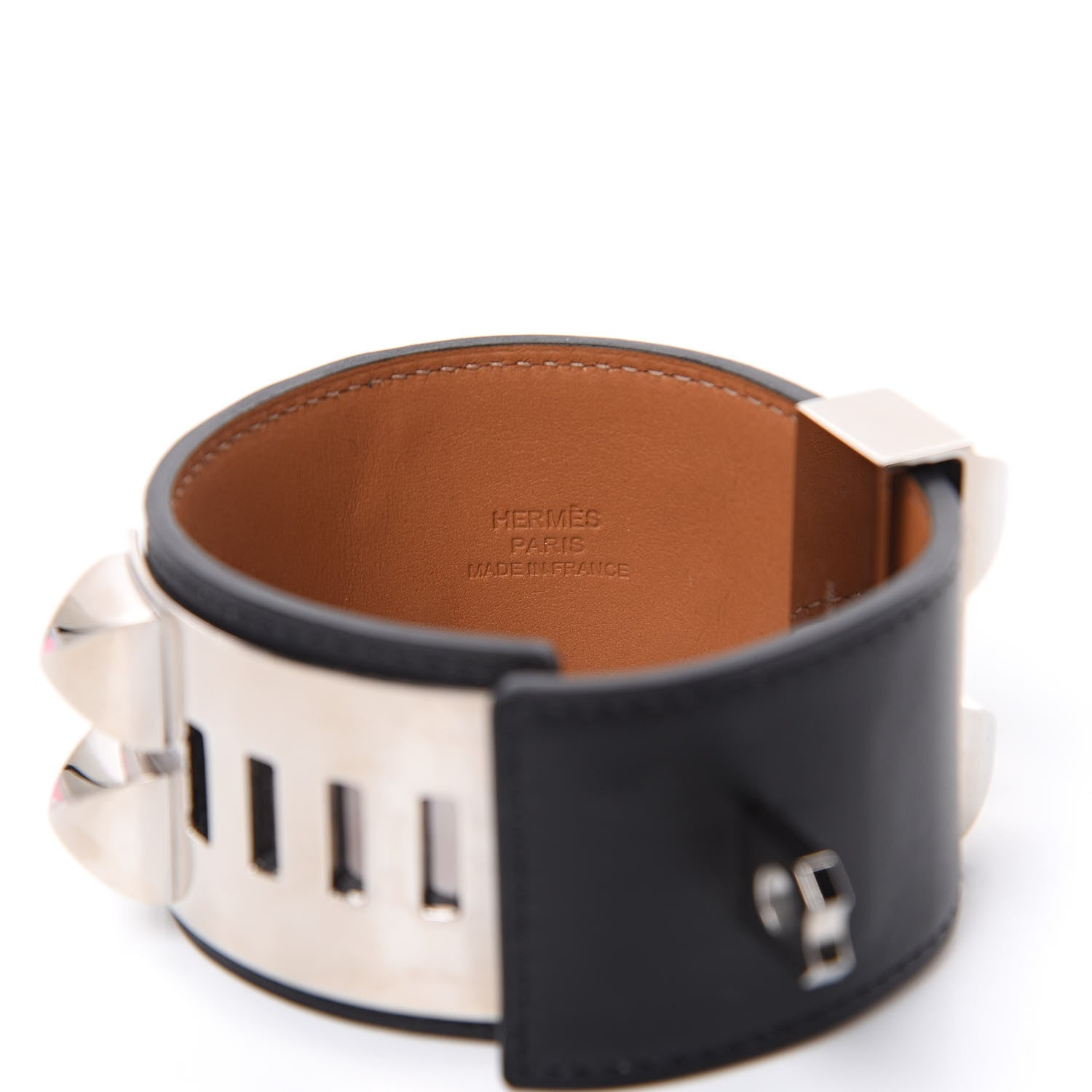 Hermes Chamonix Collier De Chien CDC Bracelet S Black 5 of 7