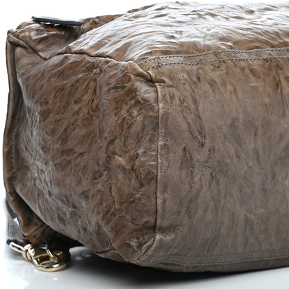 Givenchy Tumbled Sheepskin Large Pandora Brown 12 of 13