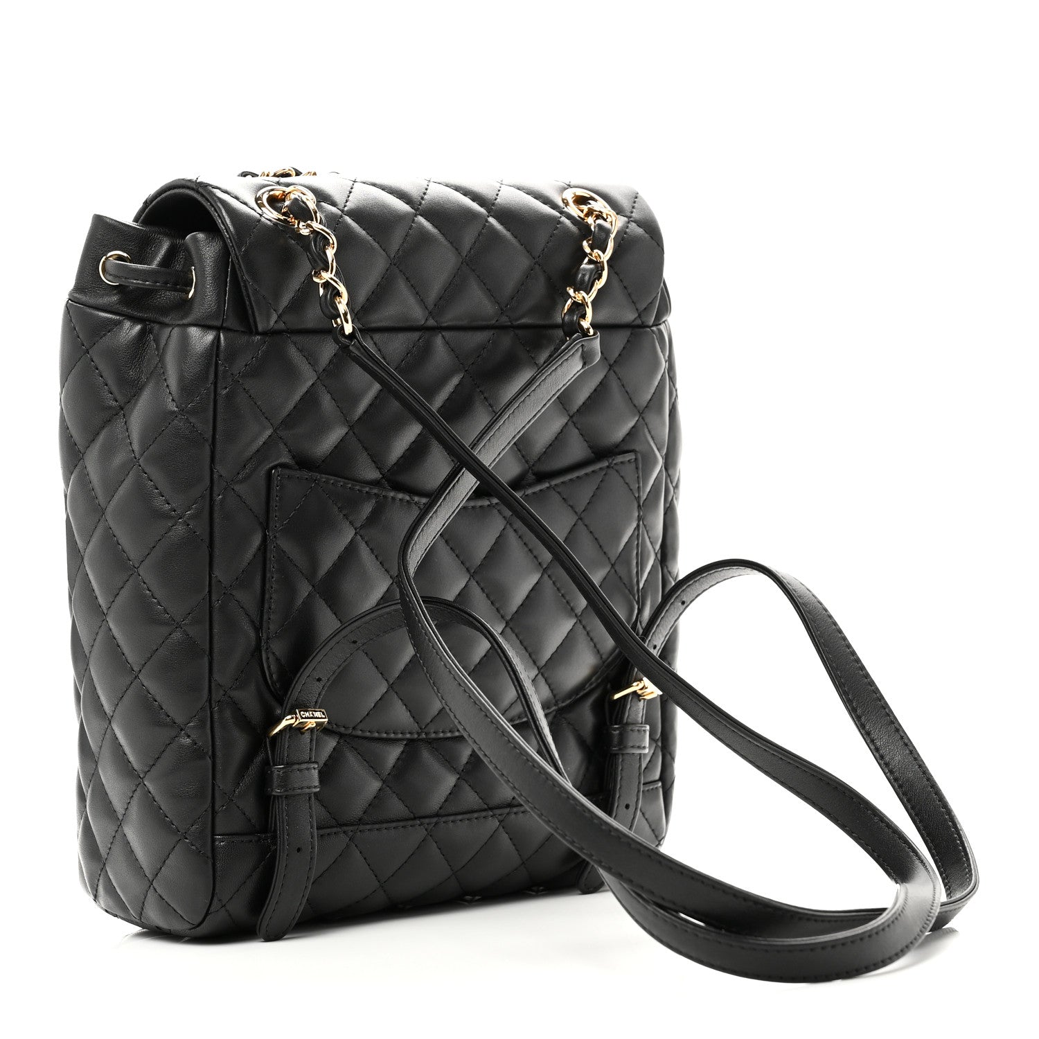Chanel Lambskin Quilted Small Urban Spirit Backpack Black 3 of 11