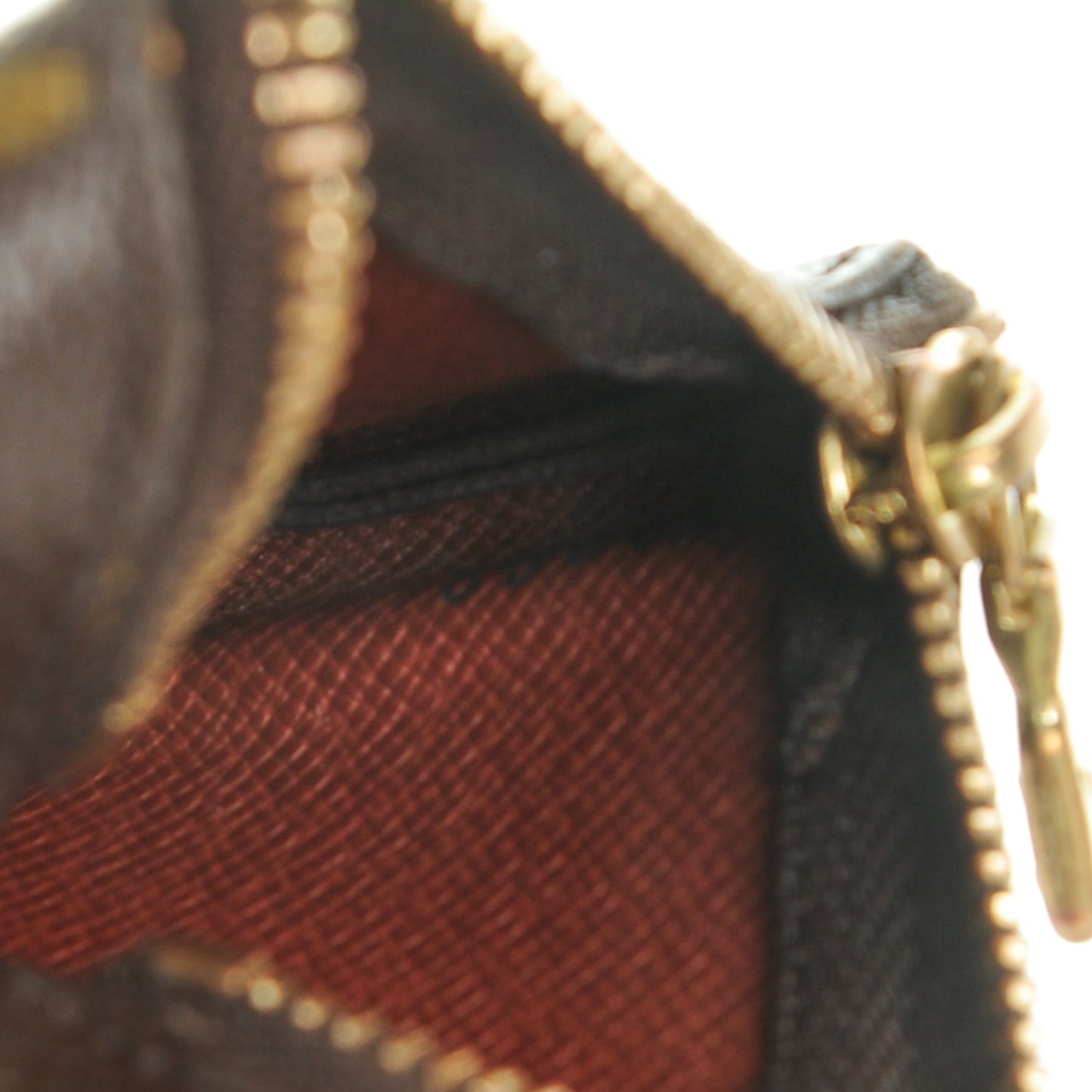 Monogram Key Pouch