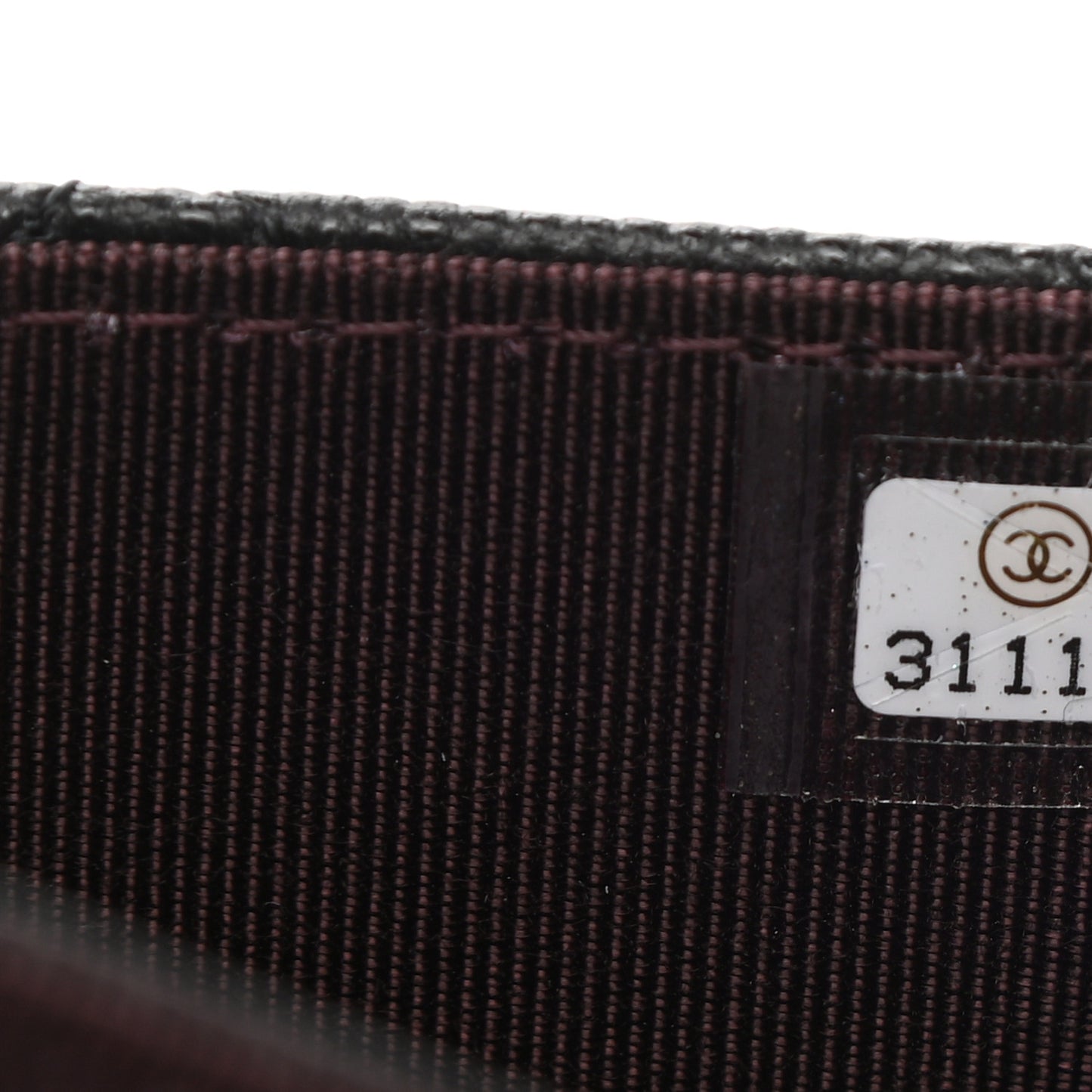 Caviar Quilted Belt Bag Black
