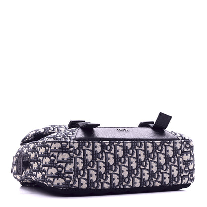 Christian Dior Homme Oblique Explorer Messenger  Blue 4 of 9