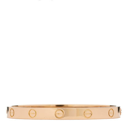 Cartier 18K Pink Gold LOVE Bracelet 17 1 of 8