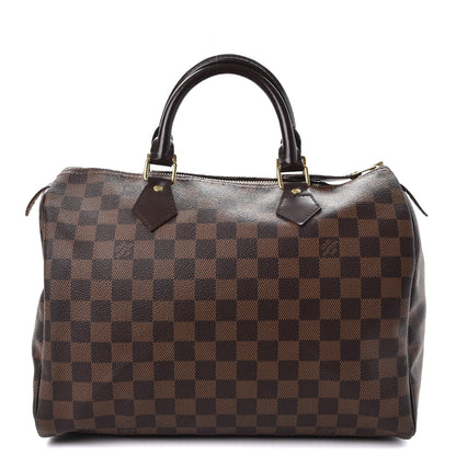 Louis Vuitton Damier Ebene Speedy 30 1 of 11