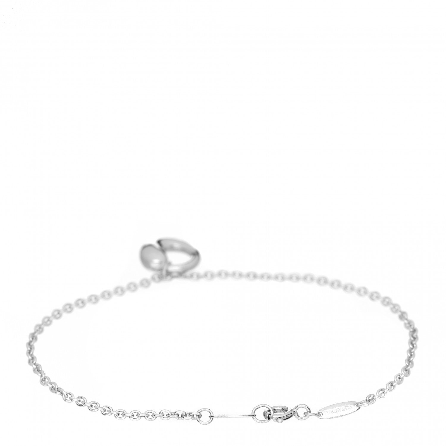 Tiffany Sterling Silver Elsa Peretti Eternal Circle Bracelet 3 of 4