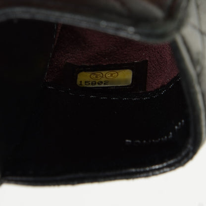 Chanel Lambskin Quilted Phone Case Black 6 of 8