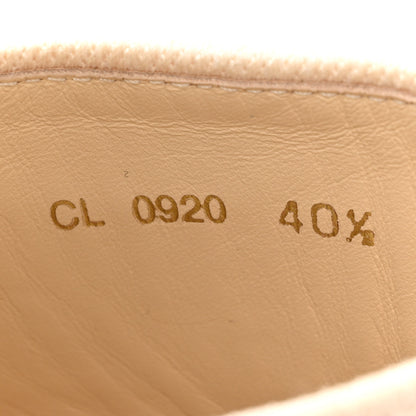 Christian Dior Canvas Embroidered Granville Ankle Tie Espadrilles Flats 40.5 Cream 8 of 8