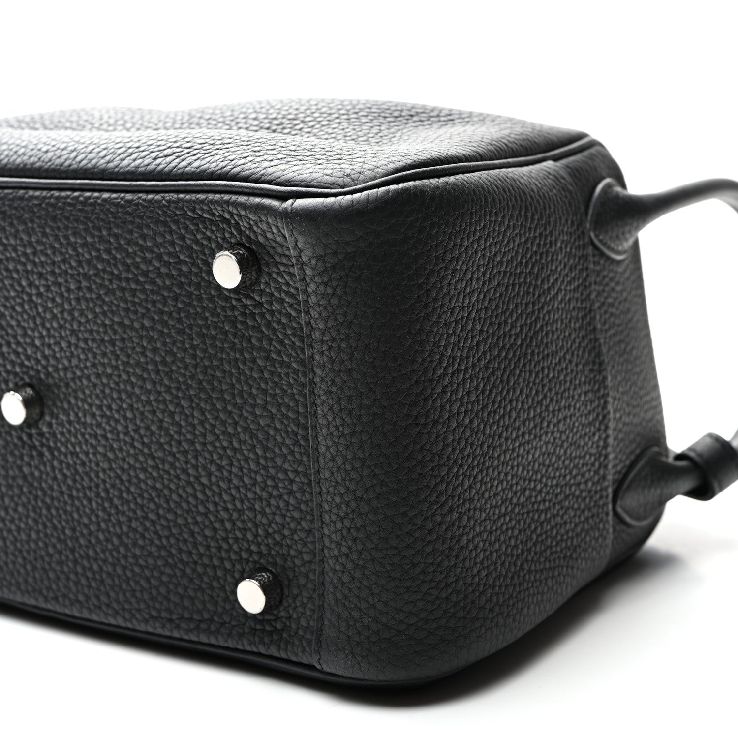 Hermes Taurillon Clemence Lindy 26 Black 10 of 10