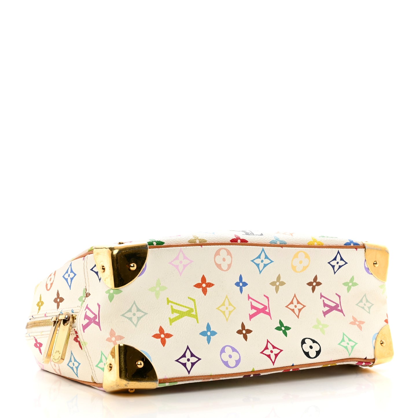 Monogram Multicolor Trouville White