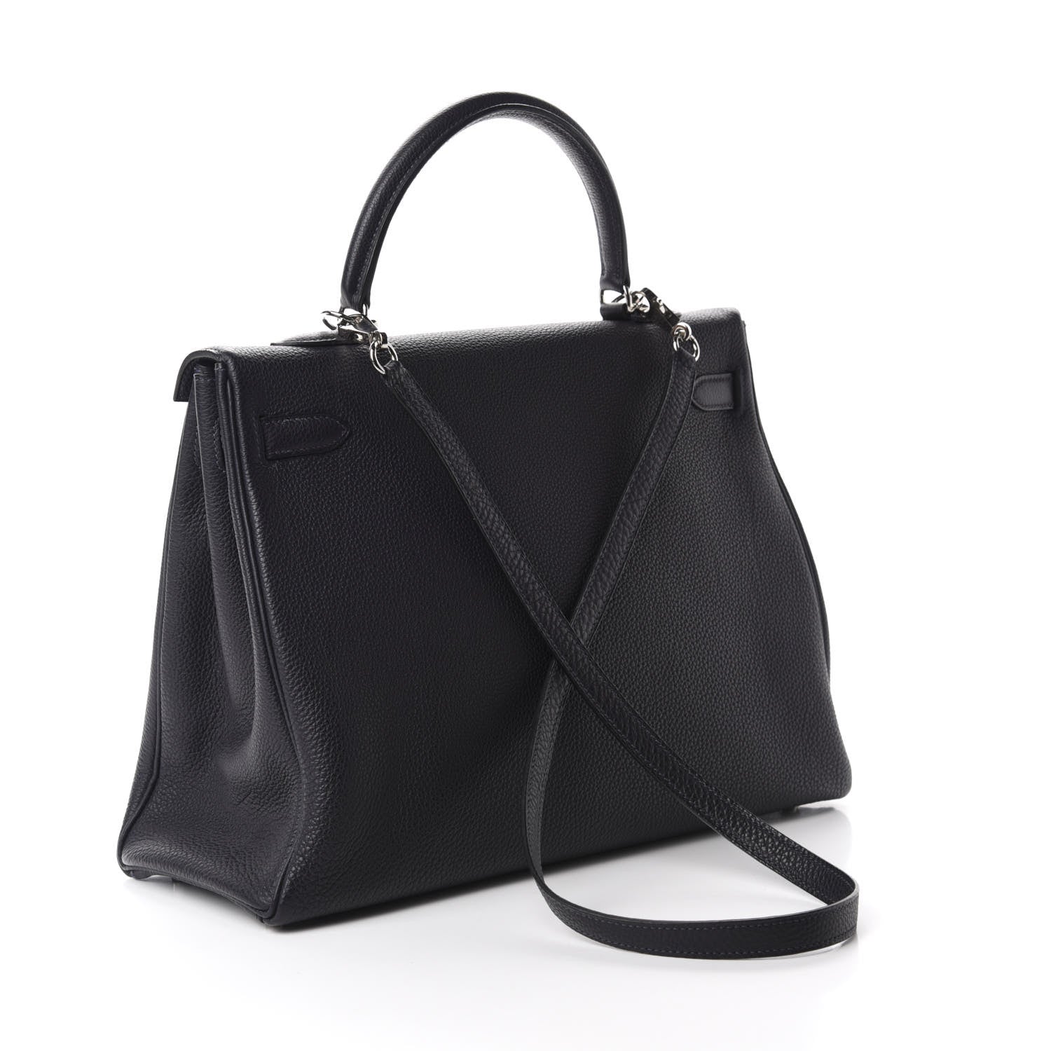 Hermes Togo Kelly Retourne 35 Bleu Nuit 4 of 11