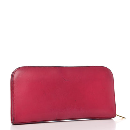 Saint Laurent Calfskin Classic Zip Around Continental Wallet Fuchsia 3 of 13