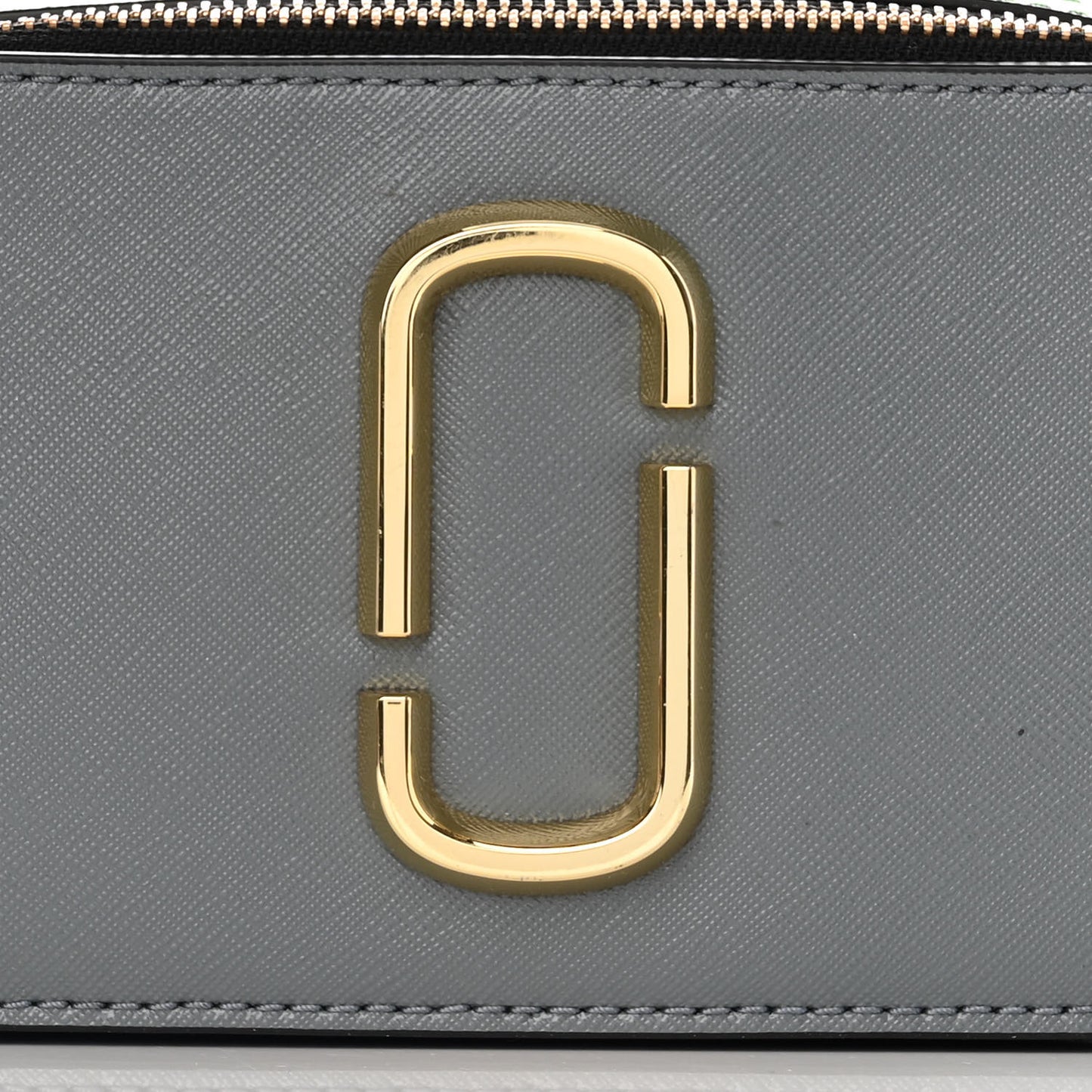 Saffiano Small Snapshot Camera Bag Grey Multicolor