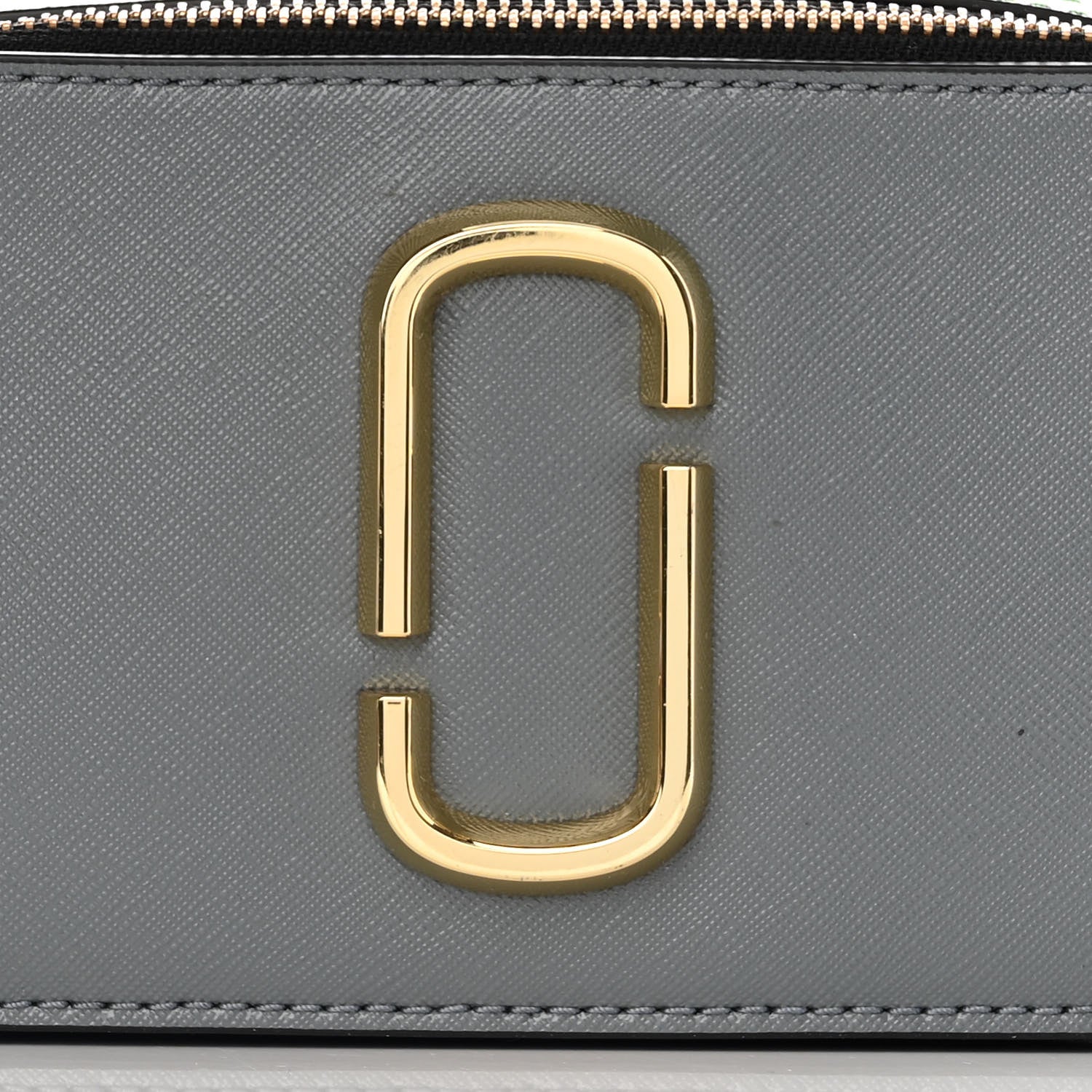 Marc Jacobs Saffiano Small Snapshot Camera Bag Grey Multicolor 4 of 12