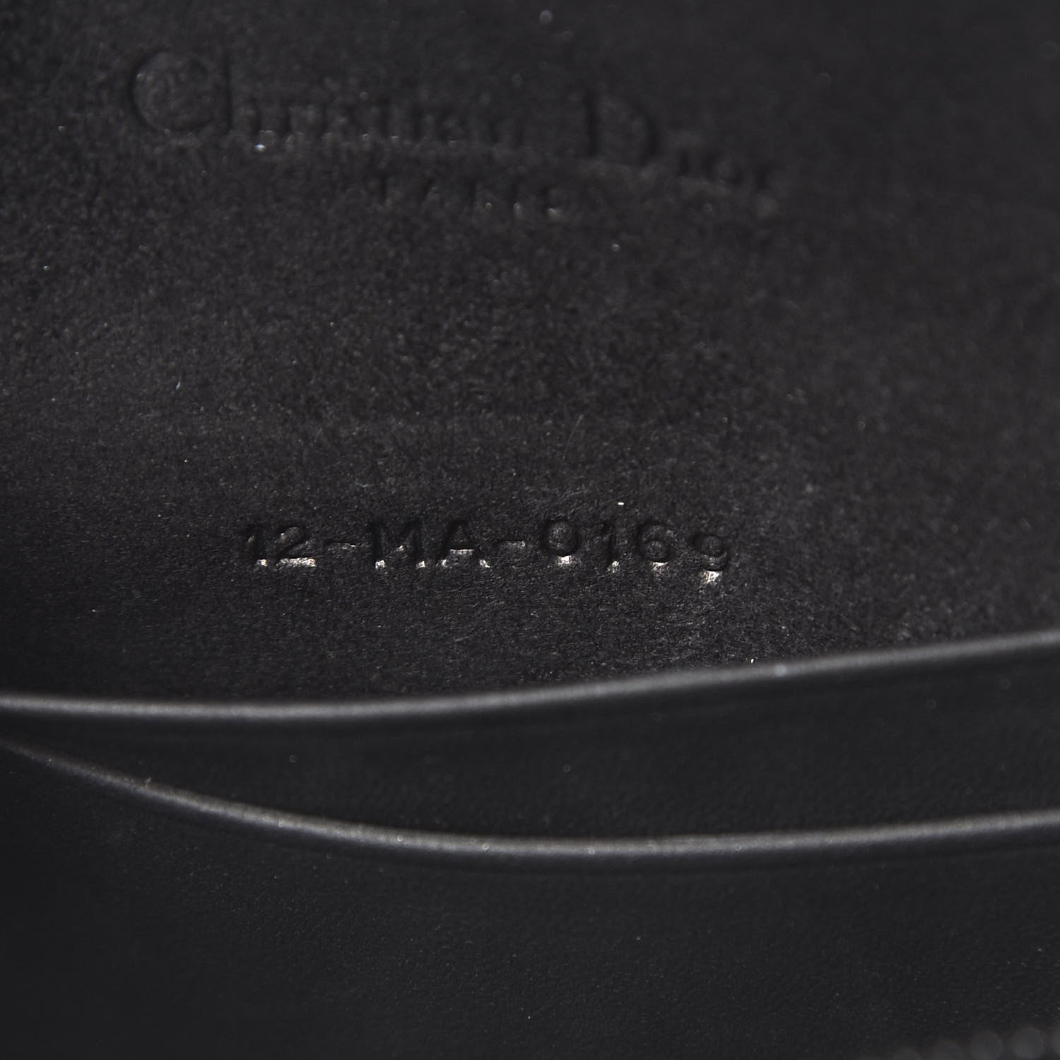 Christian Dior Ultra Matte Calfskin Saddle Belt Bag Black 7 of 13