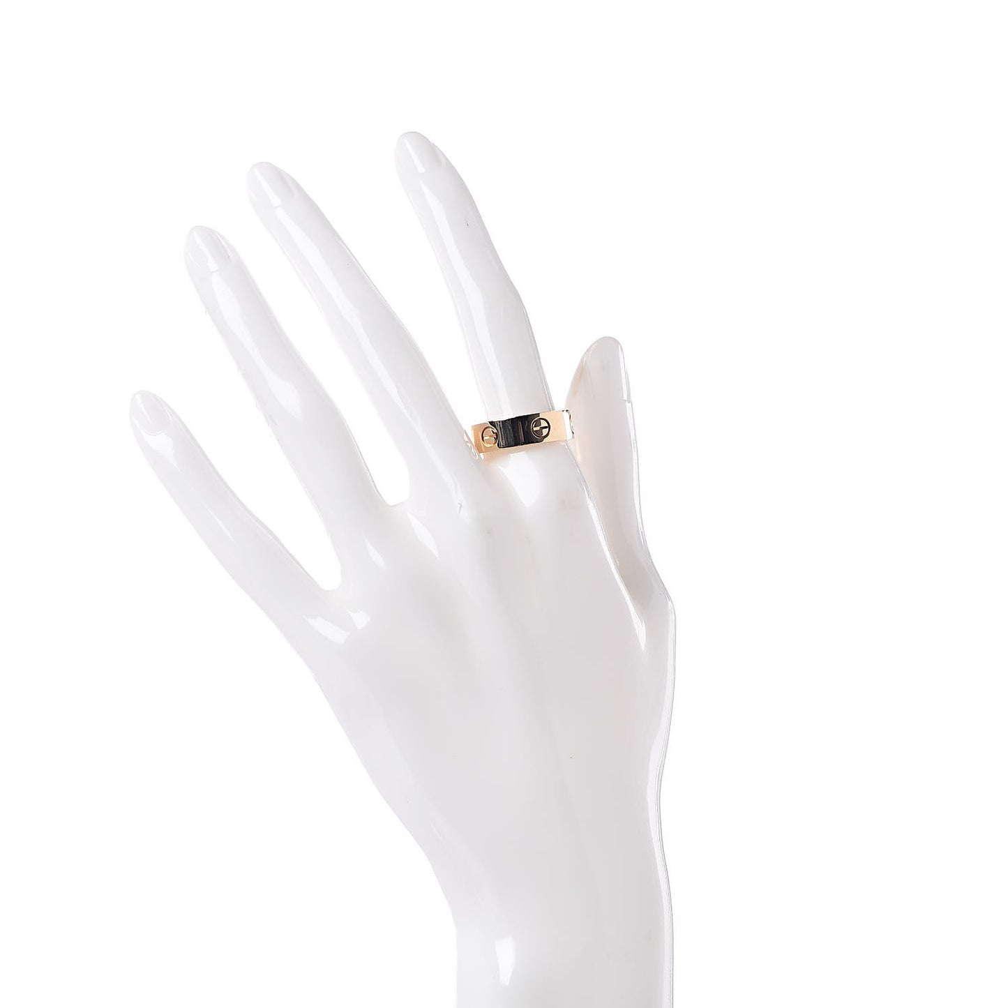 18K Yellow Gold 5.5mm LOVE Ring 57 8