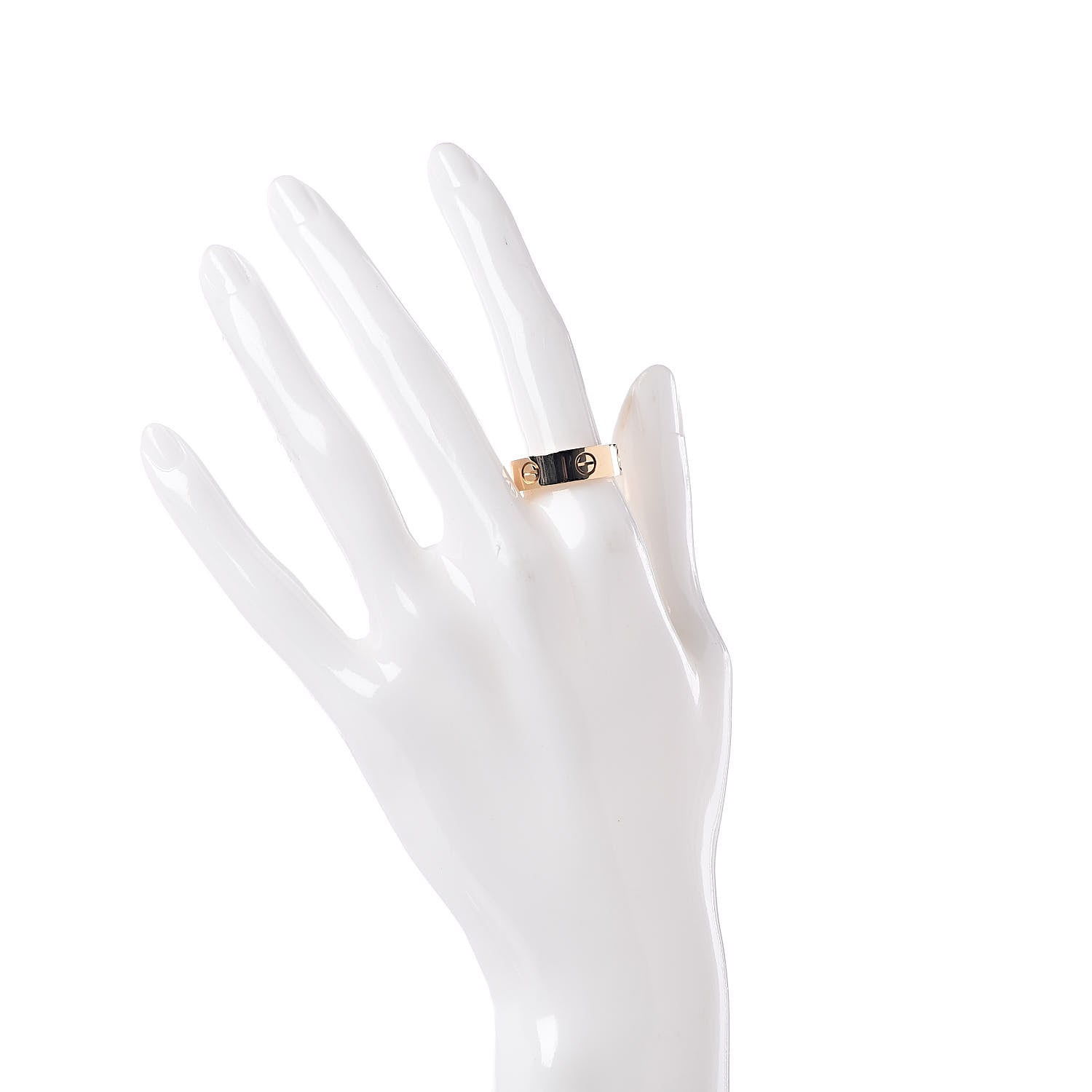 Cartier 18K Yellow Gold 5.5mm LOVE Ring 57 8 2 of 4