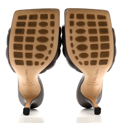 Bottega Veneta Nappa Matelasse Padded Mule Sandals 36.5 Chocolate 5 of 10