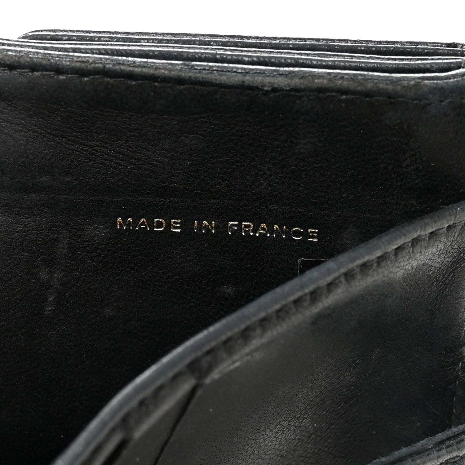 Chanel Caviar Timeless CC Compact French Wallet Black 8 of 10