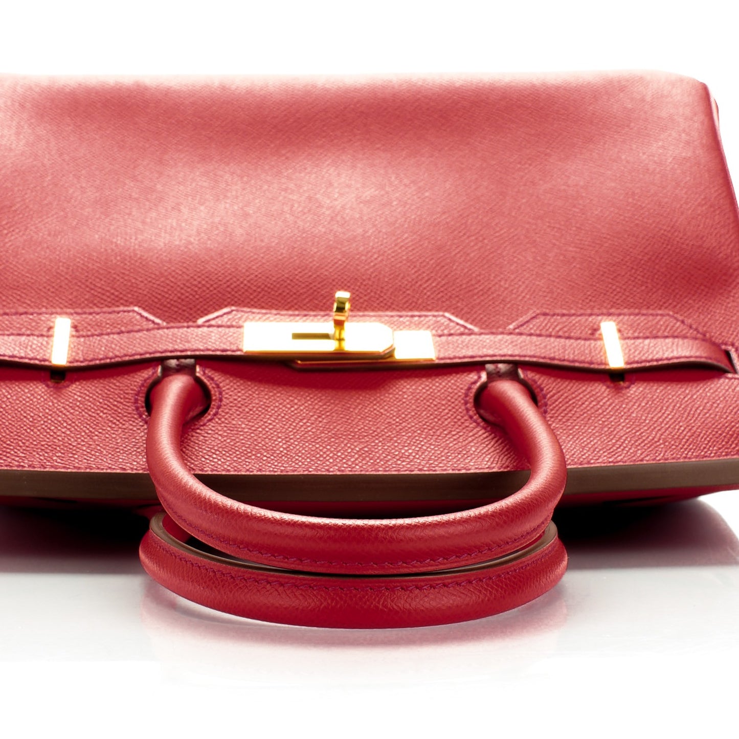 Epsom Birkin 30 Rouge Casaque