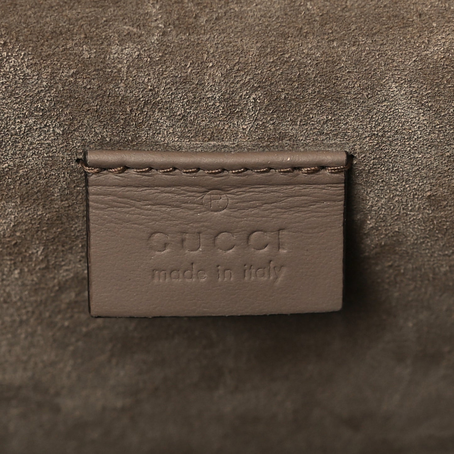 GG Supreme Monogram Small Dionysus Shoulder Bag Taupe