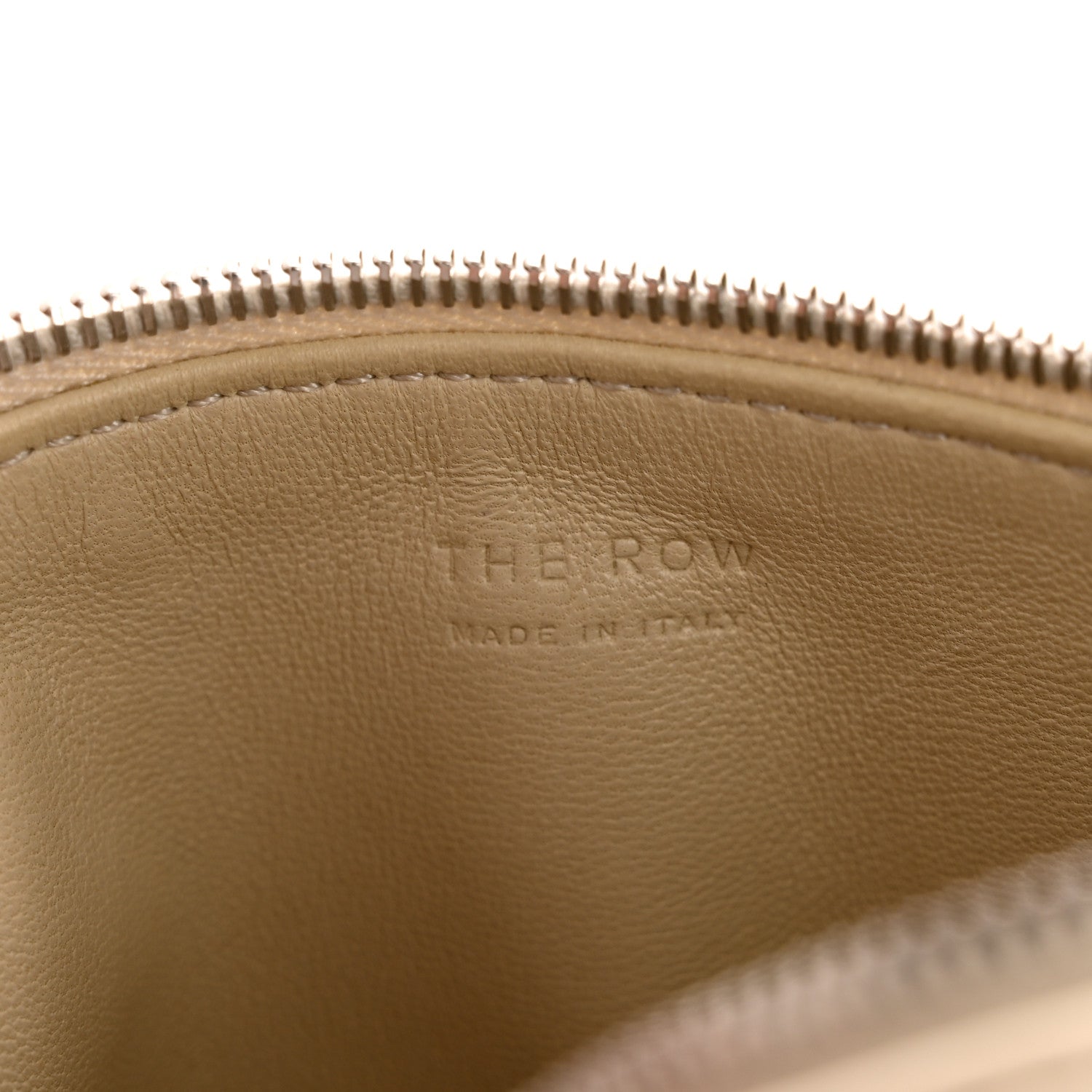The Row Grained Calfskin 90's Bag Ivory 6 of 11