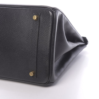 Hermes Ardennes Birkin 35 Black 11 of 11