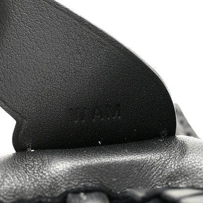Hermes Milo Lambskin Matte Alligator Touch Grigri Rodeo Pegase Horse Bag Charm PM Black Graphite 4 of 5