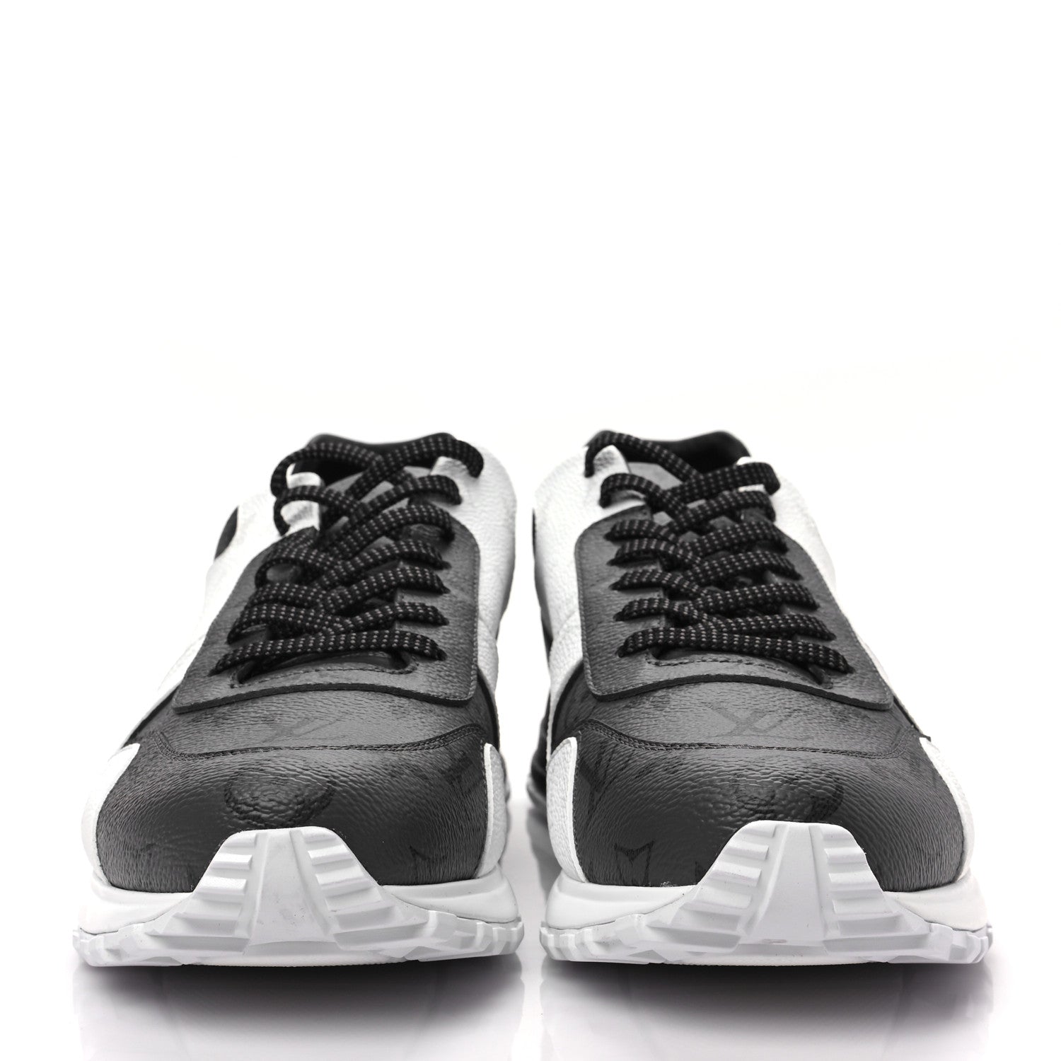 Louis Vuitton Monogram Eclipse Ice Reverse Mens Run Away Sneakers 9 2 of 10