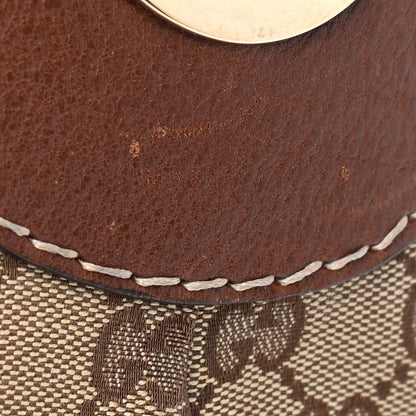 Gucci Monogram Medium Charlotte Hobo Brown 12 of 15