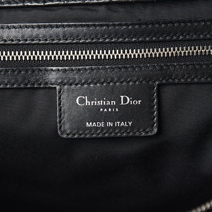 Christian Dior Lambskin Cannage Medium Dior Soft Shopping Tote Black 5 of 12