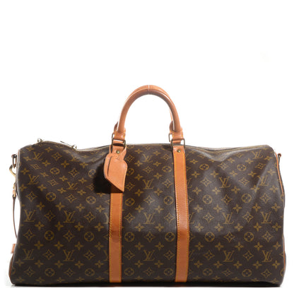 Louis Vuitton Monogram Keepall Bandouliere 55 1 of 7