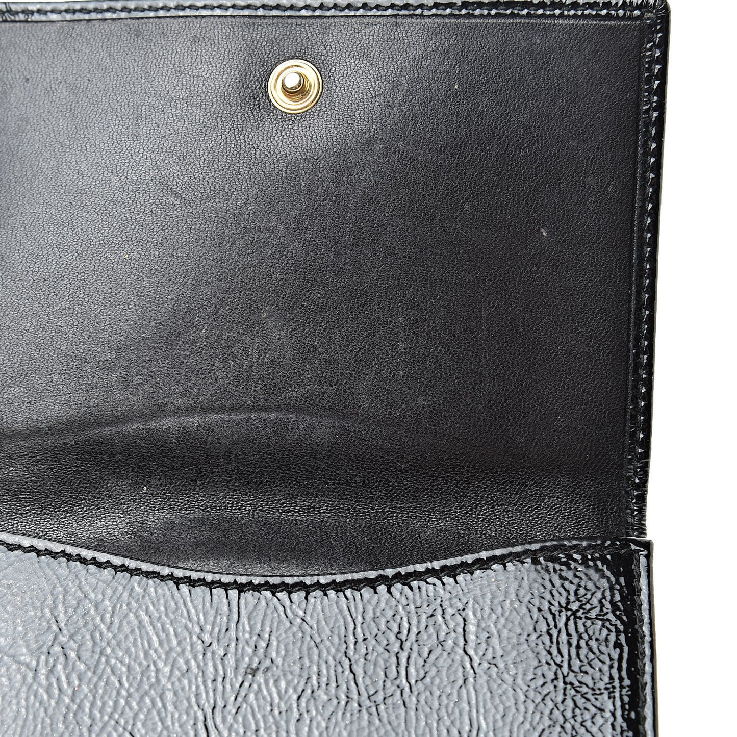 Patent Y-Mail French Wallet Black