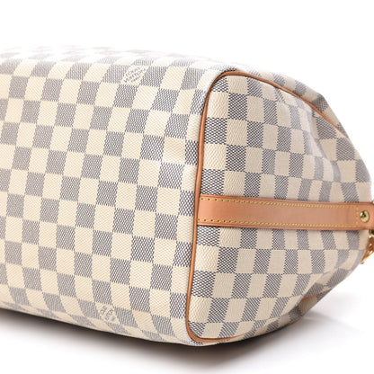 Louis Vuitton Damier Azur Speedy Bandouliere 30 8 of 14