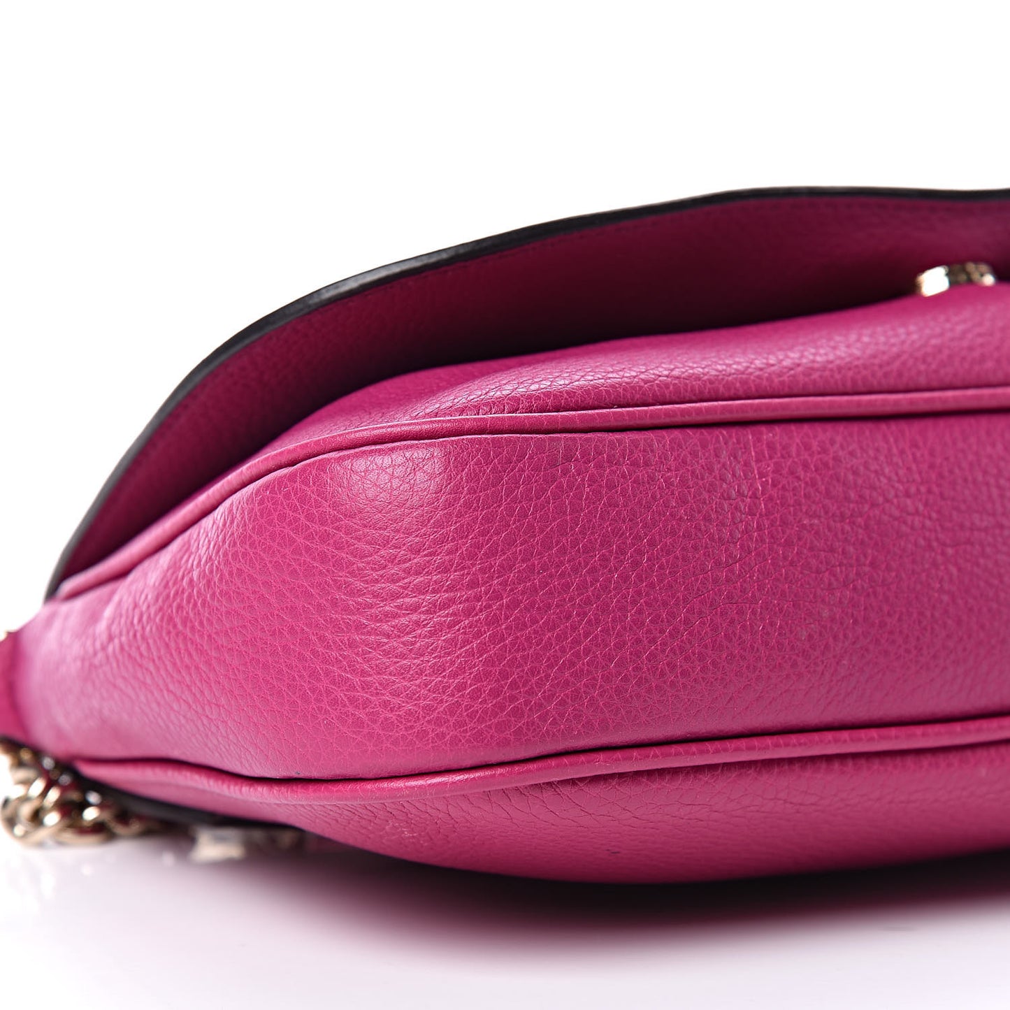 Cellarius Calfskin Medium Soho Flap Crossbody Bright Bouganville