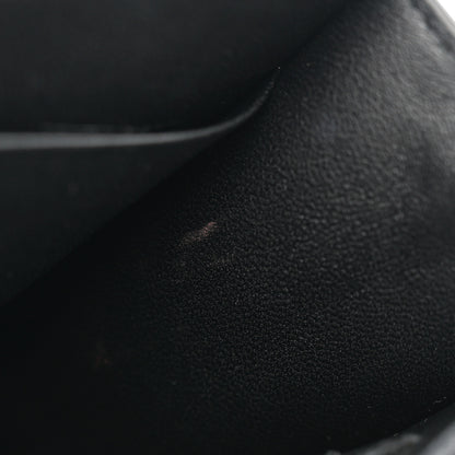 Chanel Lambskin Enamel Quilted Top Handle Flap With Chain Black 11 of 14