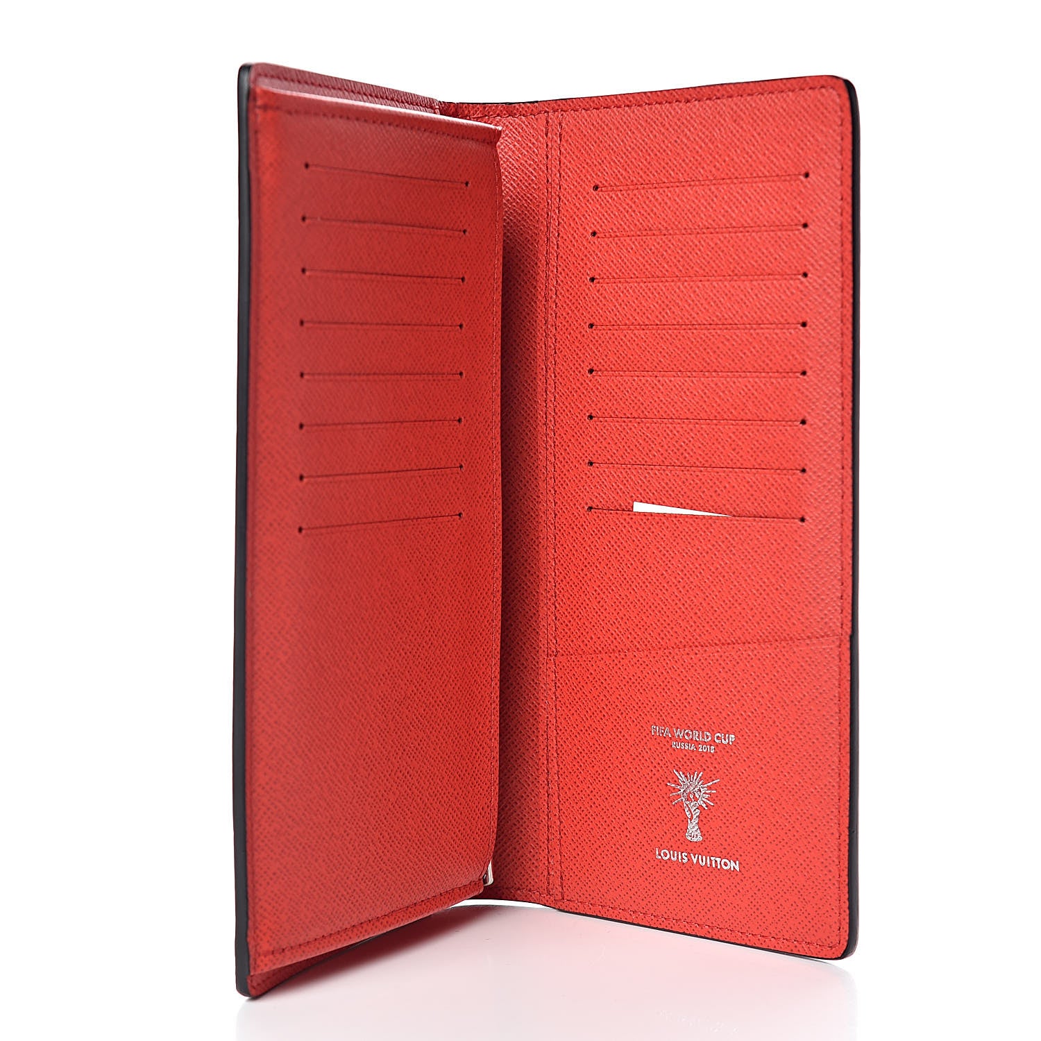 Louis Vuitton Epi World Cup Brazza Wallet Red 5 of 9