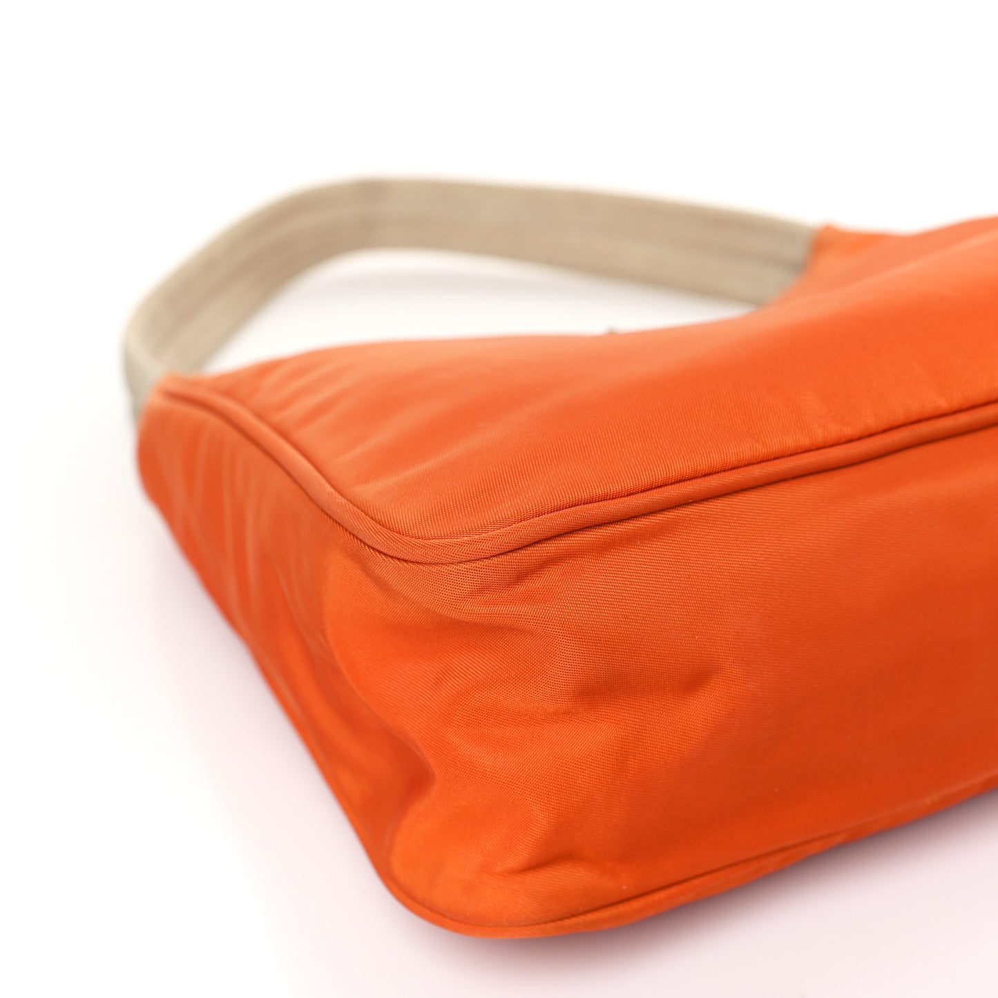 Tessuto Nylon Sport Shoulder Bag Orange