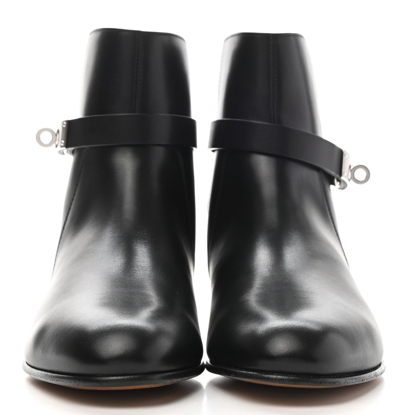 Calfskin Neo Low Boots 38 Black