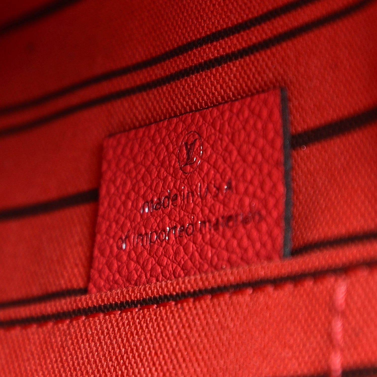 Louis Vuitton Empreinte Montaigne MM Poppy 6 of 6