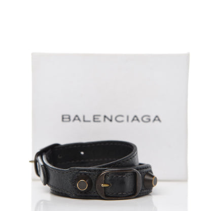 Balenciaga Agneau Triple Tour M Bracelet Nuit Fonce 6 of 6