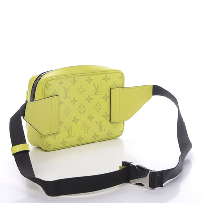 Louis Vuitton Monogram Taiga Outdoor Bumbag Yellow 2 of 11