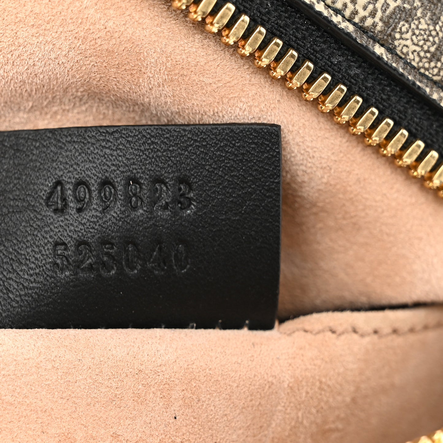 GG Supreme Monogram Patchwork Cat Round Shoulder Bag White Beige