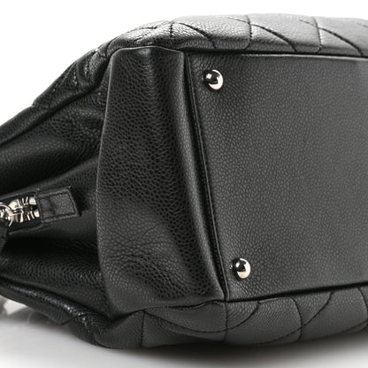 Chanel Caviar Quilted CC Timeless Soft Tote Black 8 of 9