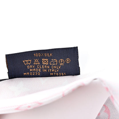 Louis Vuitton Silk Monogram Rising Confidential BB Bandeau Black Rose 5 of 5