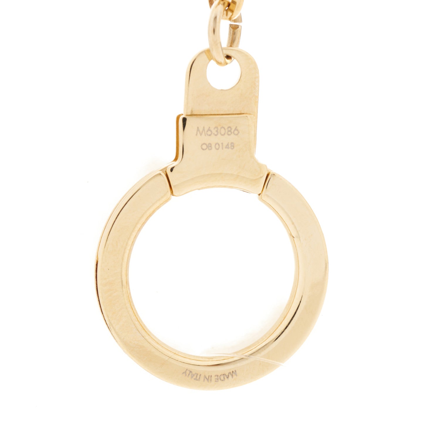 Louis Vuitton Brass Monogram Blooming Flowers Bag Charm Key Holder Rose Ballerine 4 of 5