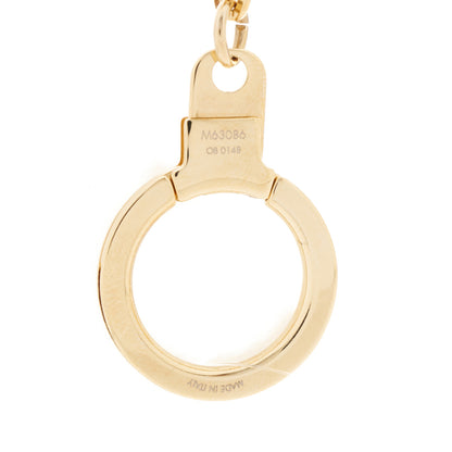Louis Vuitton Brass Monogram Blooming Flowers Bag Charm Key Holder Rose Ballerine 4 of 5