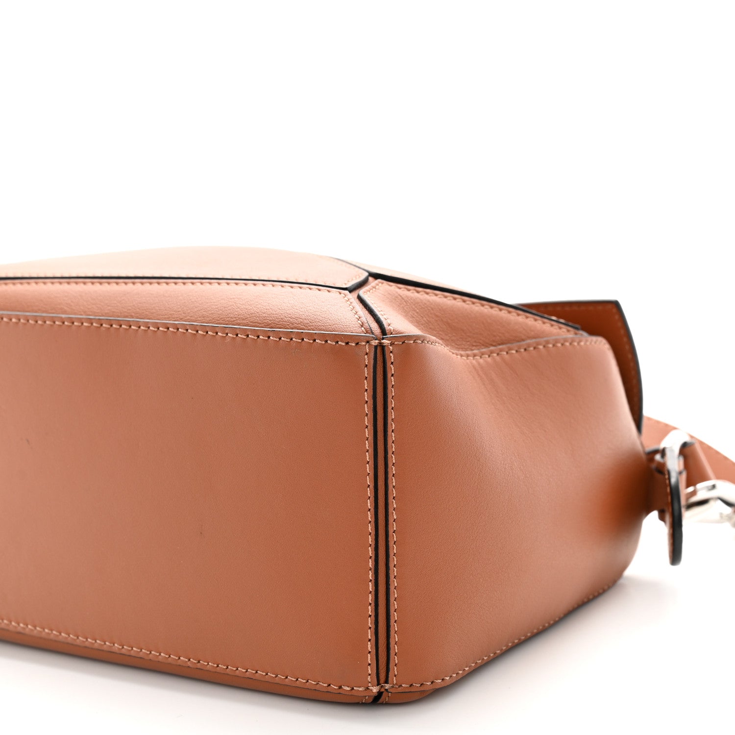 Loewe Calfskin Small Puzzle Bag Tan 9 of 10