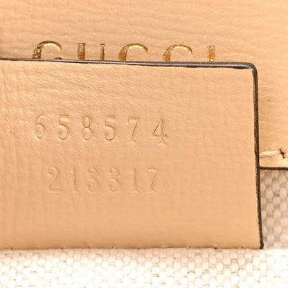 Gucci Azalea Calfskin Web Mini Horsebit 1955 Shoulder Bag Bubble Tea 7 of 13